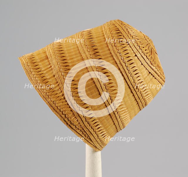 Hat, American, ca. 1810. Creator: Unknown.