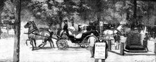 The London Season: Kensington Gardens, 1895. Creator: P Naumann.