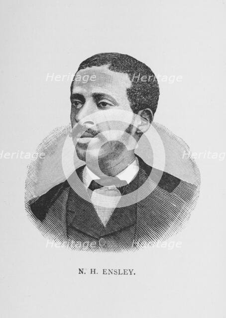 N. H. Ensley, 1887. Creator: Unknown.