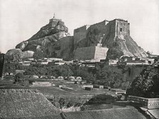 The Rock seen from the north, Trichinopoly, India, 1895.  Creator: Unknown.