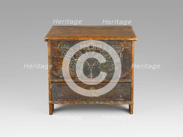 Chest-Over-Drawer, c. 1725. Creator: Robert Crosman.