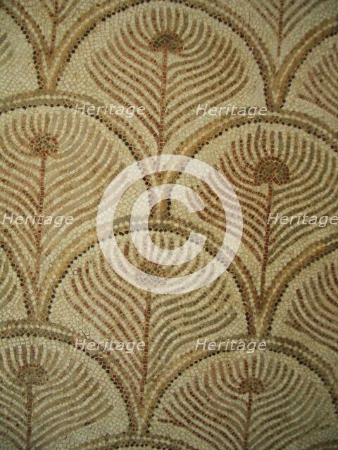 Mosaic, El Jem Museum, El Djem, Tunisia, 2009. Creator: Amanda Waite.