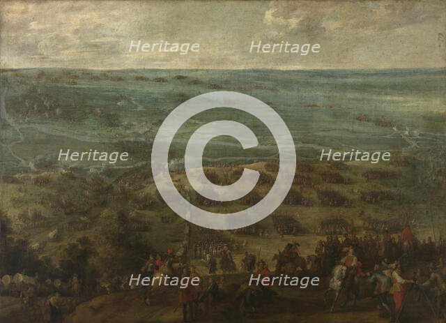 Crossing the Somme in Cérisy. Creator: Pieter Snayers.