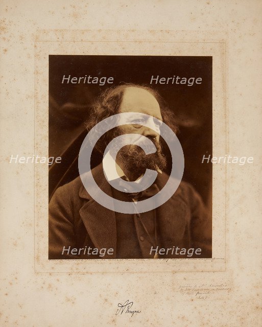 Alfred, Lord Tennyson (1809-1892), 1869.
