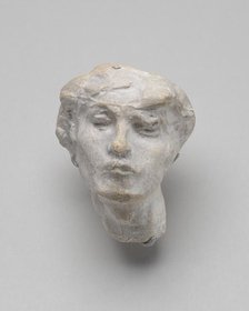 Head of a Woman, possibly 1880s. Creator: Auguste Rodin.