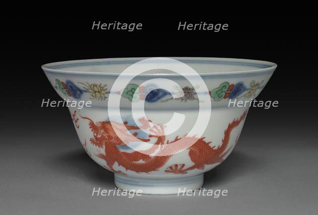 Bowl, 1723-1735. Creator: Unknown.