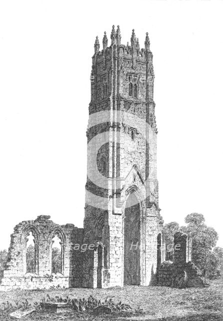 Grey Friars Tower, Richmond, North Yorkshire, c1800-1833. Artist: John Coney.