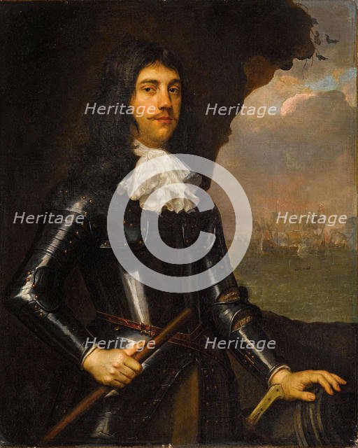 Portrait of Admiral Cornelis Maartenszoon Tromp (1629-1691). Creator: Meyssens (Mijtens), Joannes (1612-1670).