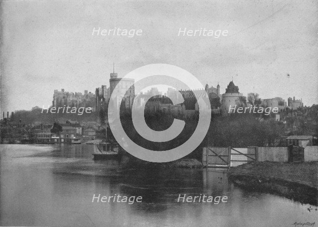 'Windsor Castle', c1896. Artist: J Russell & Sons.