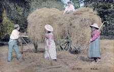 'With the Hay', c1900. Artist: Unknown