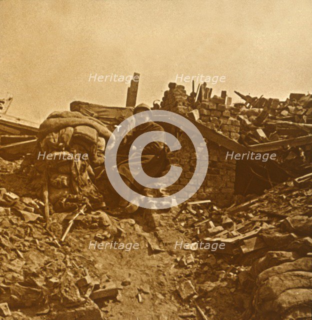 Look-out, c1914-c1918. Artist: Unknown.