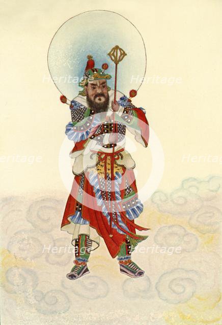 'The Door-God - Military', 1922. Creator: Unknown.