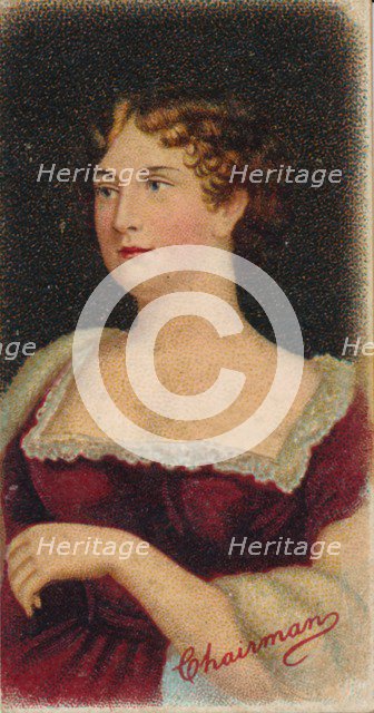 Eliza O'Neill (1791-1872) was an Irish actress, 1912. Artist: Unknown