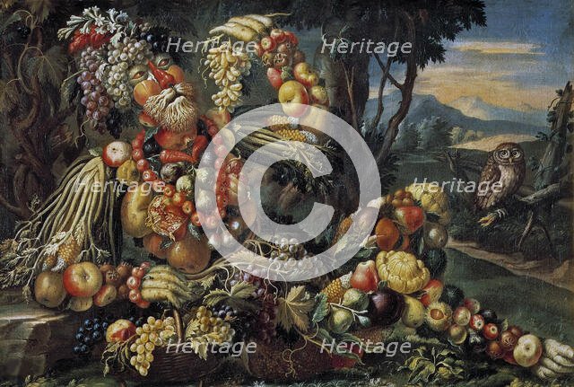 The Four Seasons: Autumn, Between 1685 and 1695. Creator: Rasio, Antonio (active 1677-c. 1695).