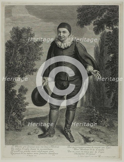 Crispin, 1682. Creator: Gerard Edelinck.