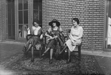 Constance Furman, Virginia Wynn, Irene Jones, between c1915 and c1920. Creator: Bain News Service.