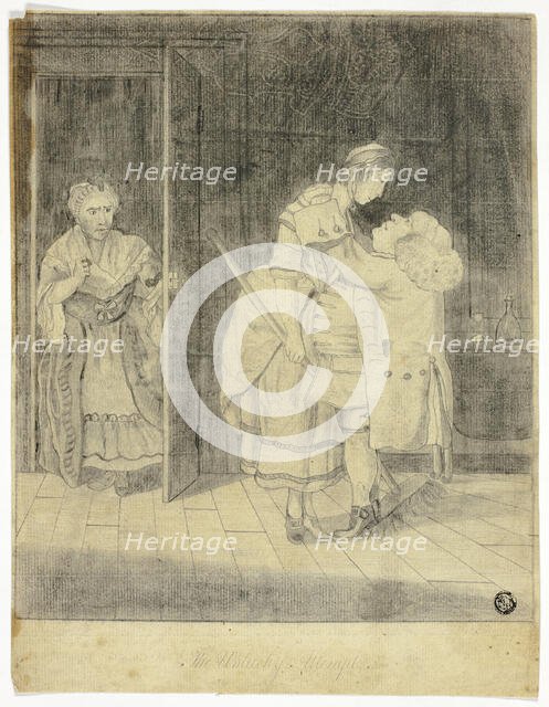 The Unlucky Attempt, n.d. Creator: Thomas Parr.