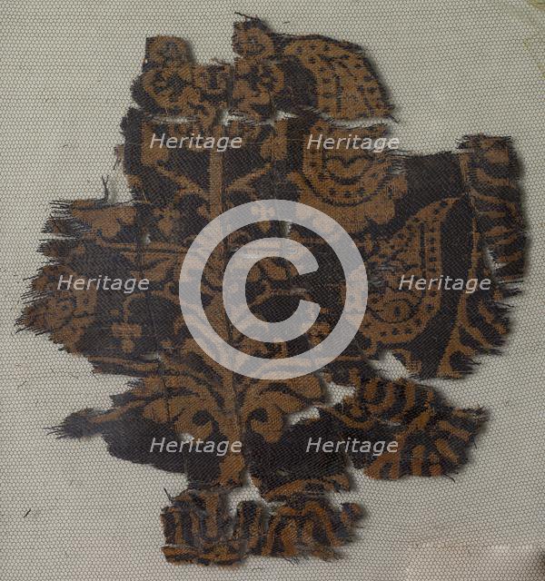 Roundel with a Palmette Tree, 7th-8th century. Creator: Unknown.