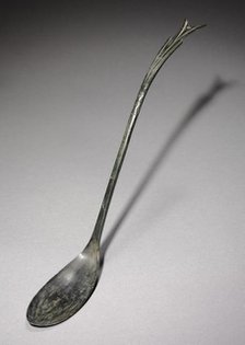 Spoon with Fish-Tail Design, 918-1392. Creator: Unknown.