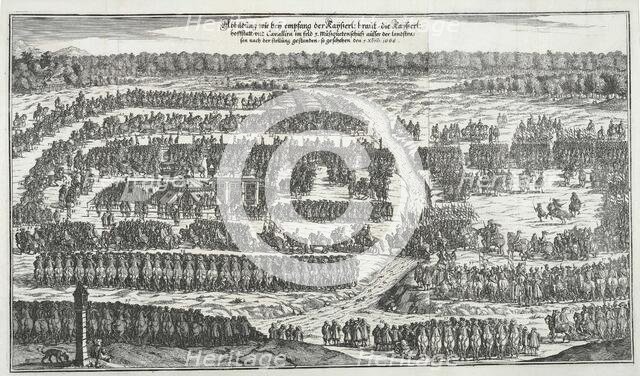 Reception of the Infanta Margaret Theresa of Spain in Vienna on December 6, 1666. Creator: Anonymous.