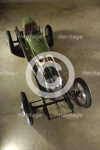 MILLER 122 supercharged 1923. Artist: Simon Clay.