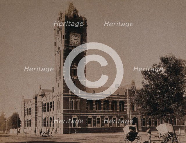 South Africa: the Clock Tower at Maritzburg, 1896. Creator: Unknown.