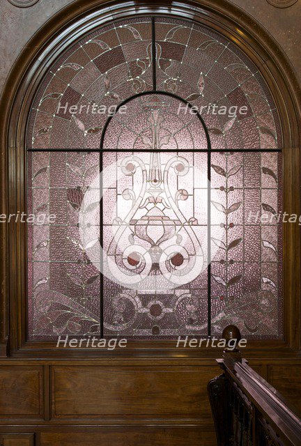 Bibliotheque Solvay, 137 Rue Belliard, (1902), c2014-2017. Artists: Alan John Ainsworth, Henri Vandeveld.