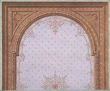 Design for Ceiling, Hôtel Cottier, ca. 1879. Creators: Jules-Edmond-Charles Lachaise, Eugène-Pierre Gourdet.