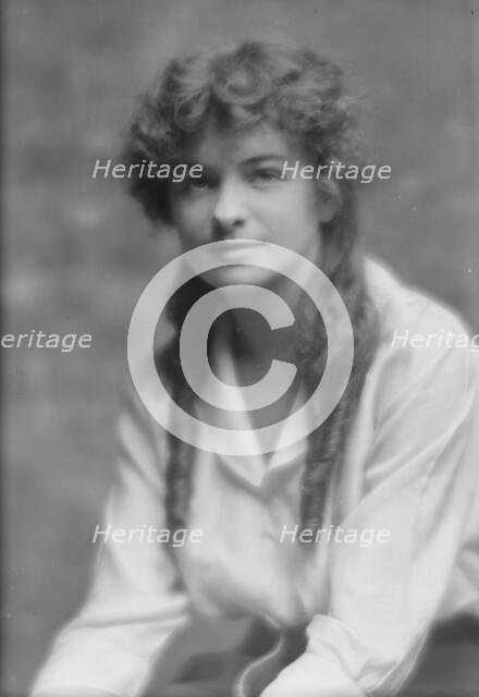Goodrich, Alton, Miss, portrait photograph, 1915 Mar. 31. Creator: Arnold Genthe.