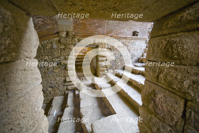The amphitheatre at Merida, Spain, 2007. Artist: Samuel Magal