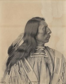Portrait of Jack Red Cloud, a Sioux Indian, late 19th century. Creator: Frank A. Rinehart.