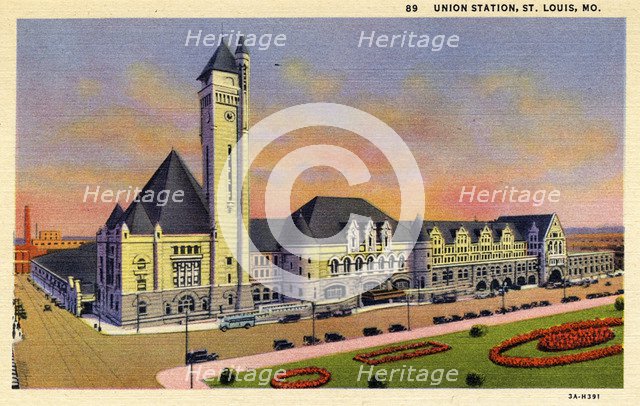 Union Station, St Louis, Missouri, USA, 1933. Artist: Unknown