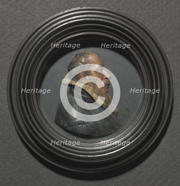 Portrait of a Man in Black, mid 1600s. Creator: Unknown.