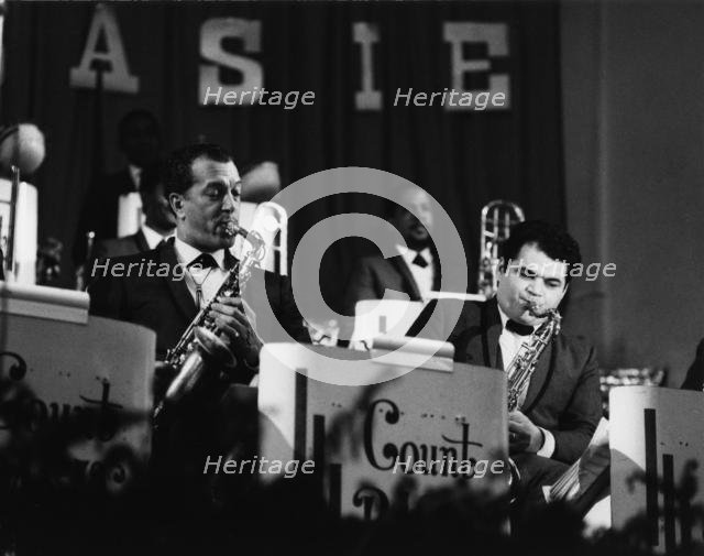 Sal Nistico and Earle Warren, 1960s. Creator: Brian Foskett.