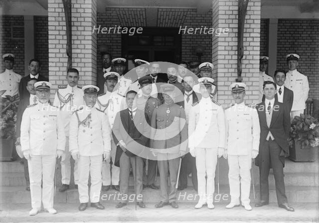 Japanese Mission To U.S. - Visit To Naval Academy, 1917. Creator: Harris & Ewing.