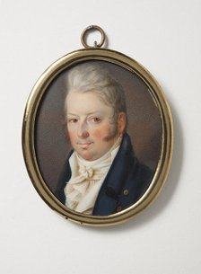 An Unknown Man, 1812. Creator: Liepmann Fraenckel.