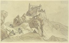 Castle ruin, mid-19th century. Creator: Johann Adam Klein.