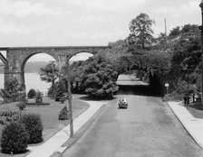 The Tunnel, River Drive, Fairmount Park, Philadelphia, Pa., c.between 1910 and 1920. Creator: Unknown.