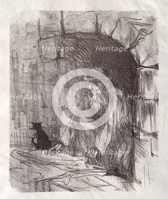 Au pied du Sinaï: Une Arrière-boutique à Cracovie, 1898. Creator: Henri de Toulouse-Lautrec (French, 1864-1901).