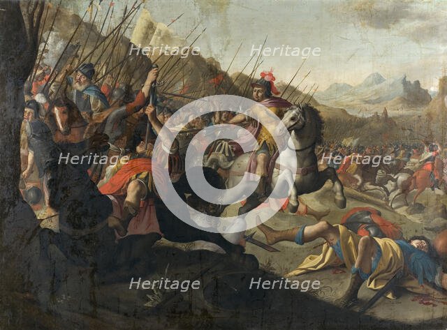 A Roman Battle, 1641. Creator: Simon Peter Tilemann.