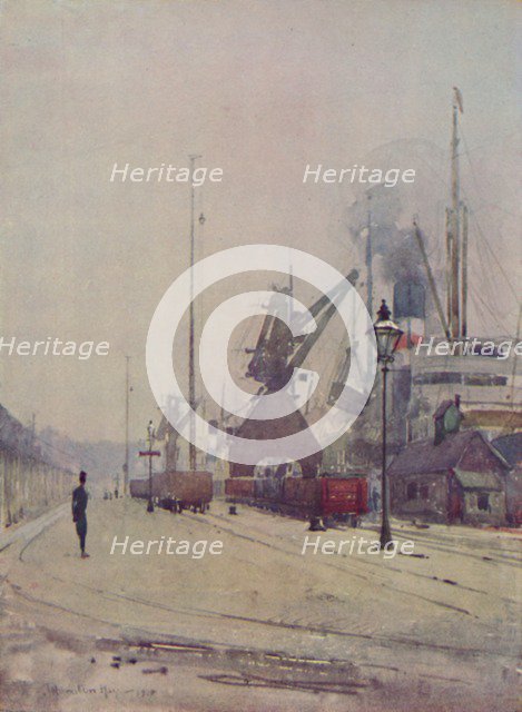 'Loading Coal with Cranes', 1910.