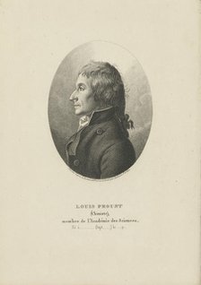 Portrait of Joseph Louis Proust (1754-1826) , c. 1800. Creator: Tardieu, Ambroise (1788-1841).