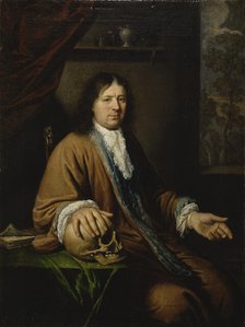 Portrait of a physician, 1684. Creator: Abraham Snaphaen.