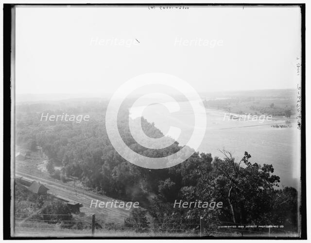 The Valley of the Mississippi, St. Paul, Minn. , c1898. Creator: Unknown.