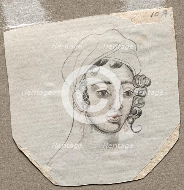 Head of a Young Man, early 1800s. Creator: Unknown.