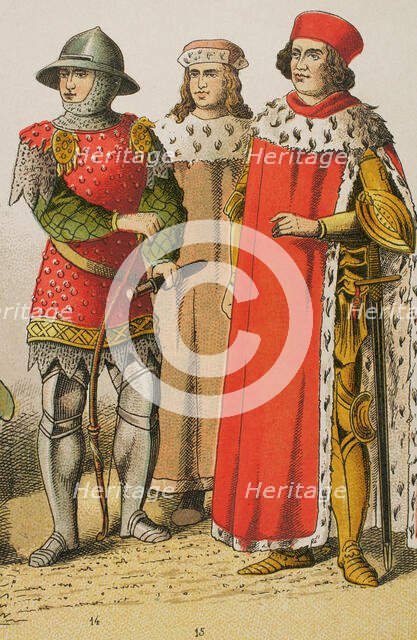 History of Germany, Middle Ages, 1450-1500, (1881).  Creator: Unknown.