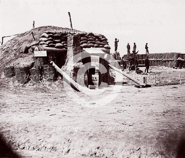 Fort Sedgwick, 1864. Creator: Tim O'Sullivan.