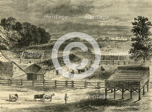 'The Place of Execution, Tyburn, in 1790', (c1876). Creator: Unknown.