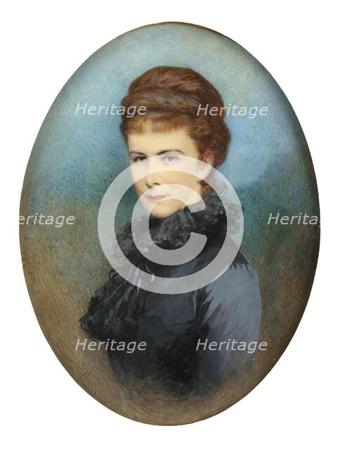 Portrait of Elisabeth of Bavaria, c1900. Creator: Komlósy, Irma (1850-1919).