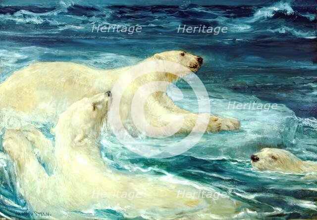 Adrift, c1905. Creator: John MacAllan Swan.